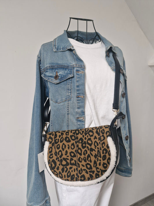 Sac à bandoulière Léopard