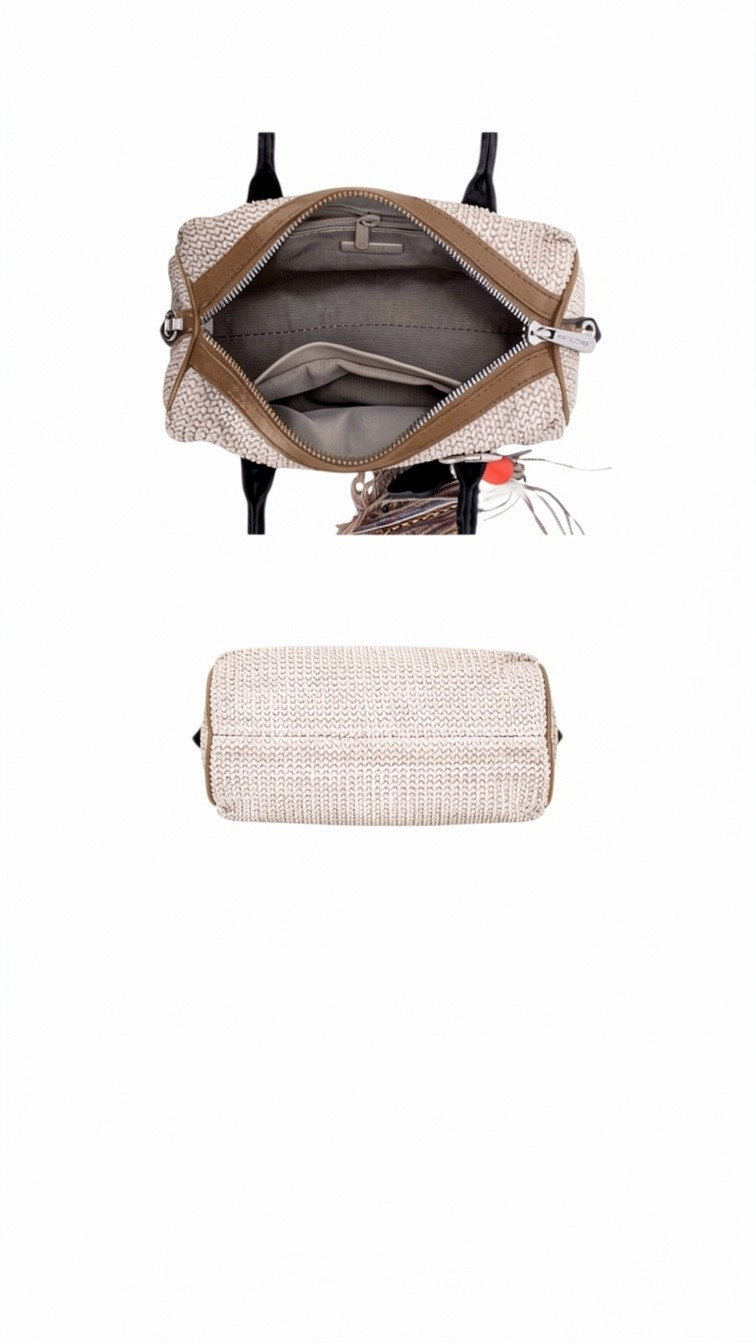 Petit sac polochon David Jones Camel