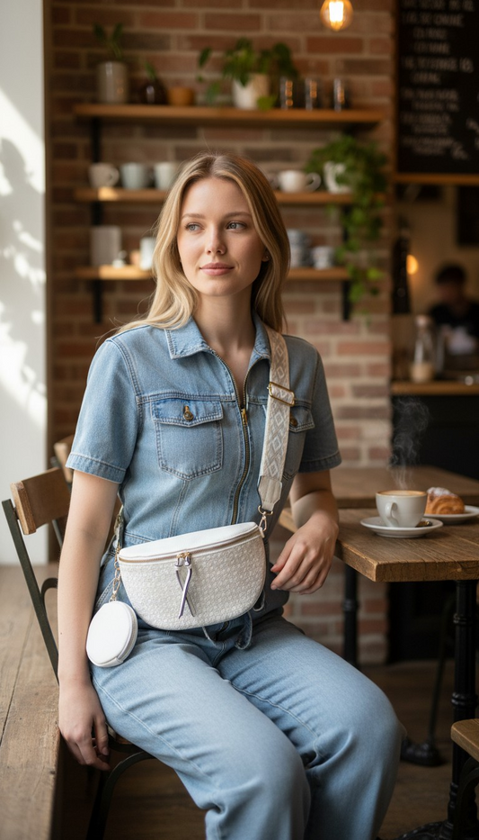 Sac banane avec porte monnaie