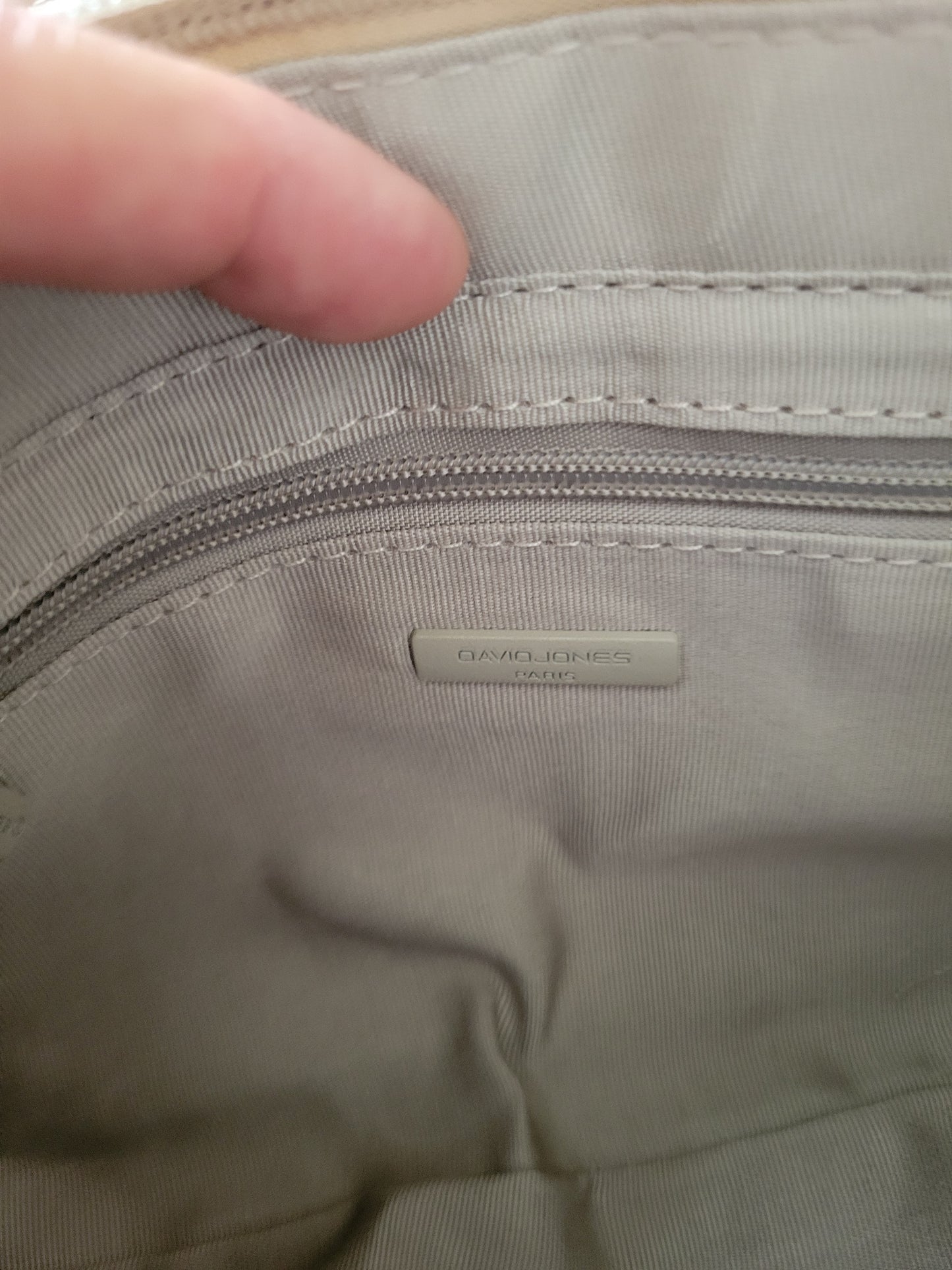 Sac à rabat David Jones Paris
